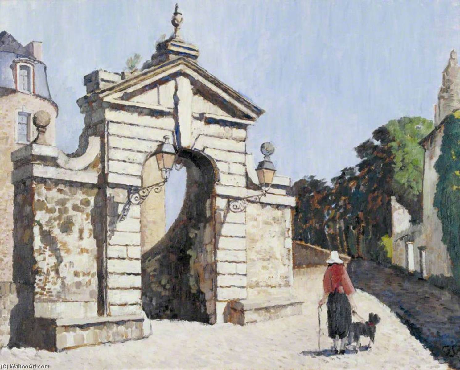 Gateway To The Châteaux, Boulogne, France — Geoffrey Scowcroft Fletcher