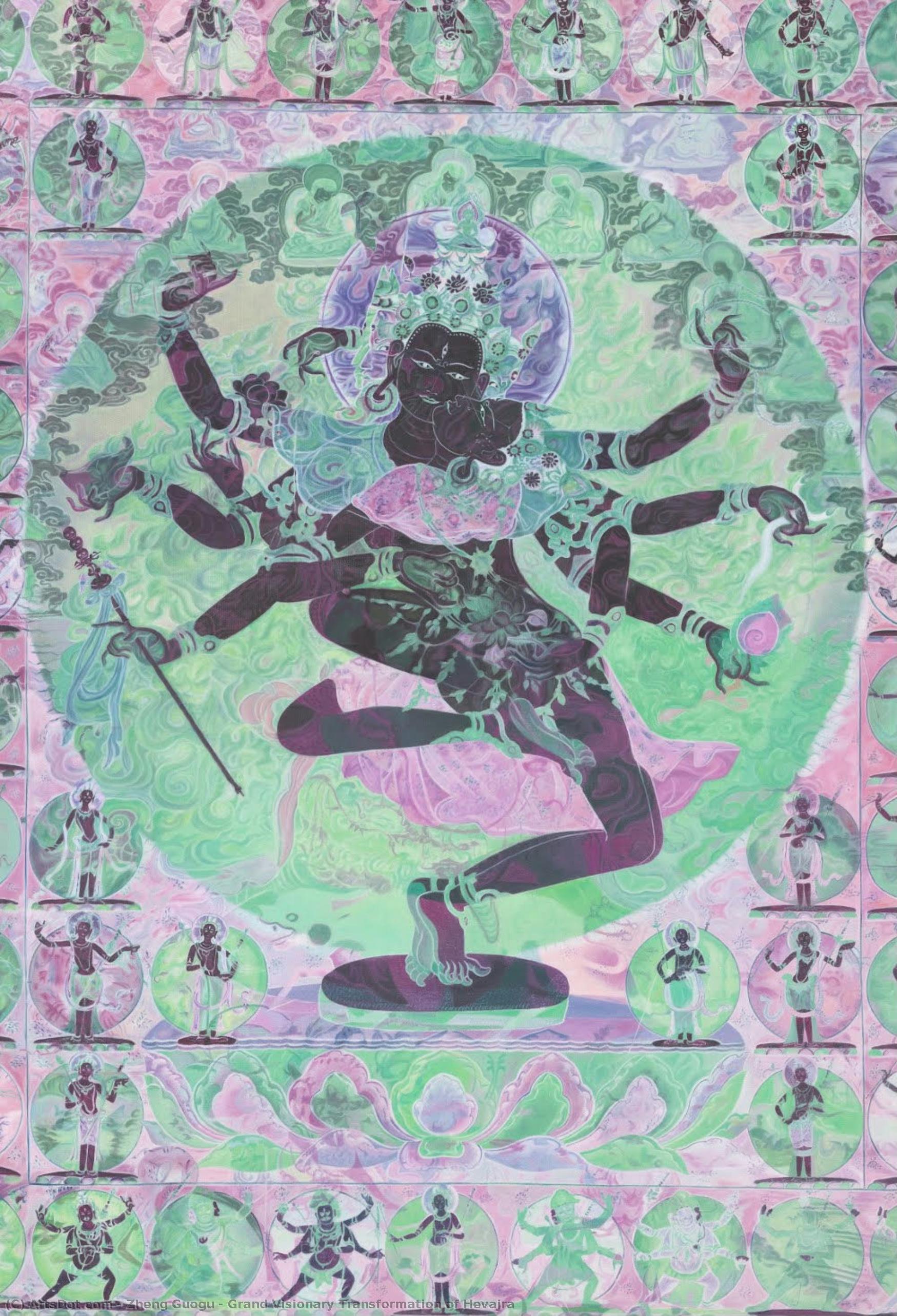 Grand Visionary Transformation Of Hevajra — Zheng Guogu