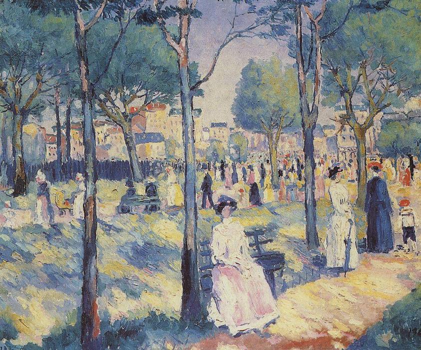On The Boulevard — Kazimir Malevich