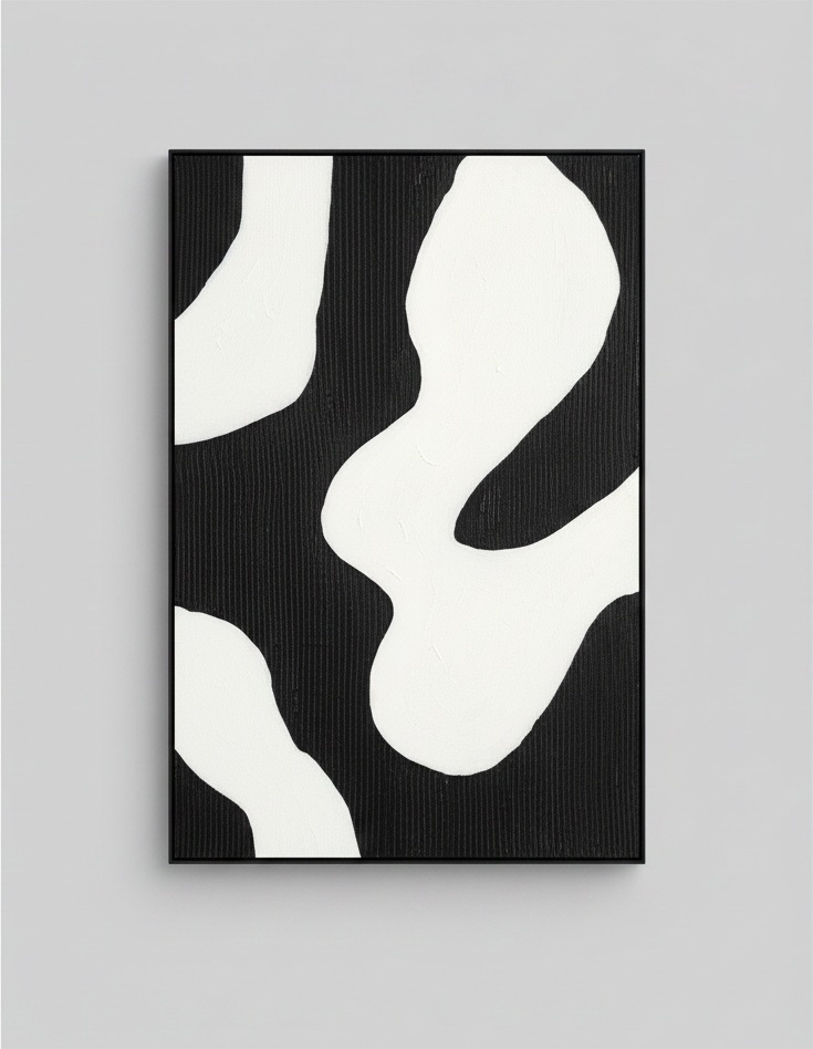 Ethereal Void: A Monochromatic Study Of Fluid Motion And Silent Rhythmic Tension — Laurent Vionnet