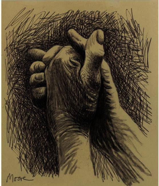 The Artist's Hands — Генри Мур