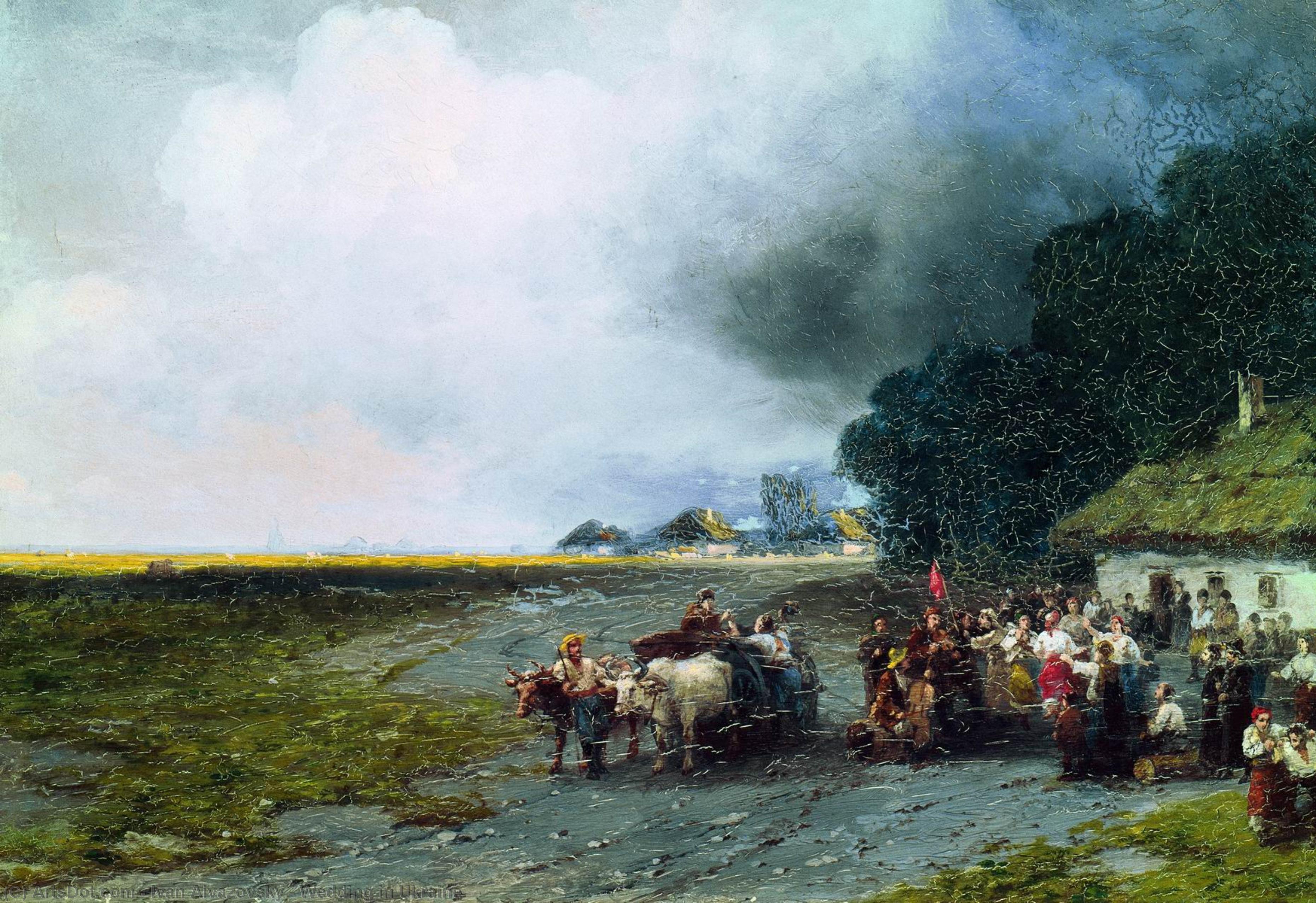 Wedding In Ukraine — Ivan Konstantinovich Aivazovsky