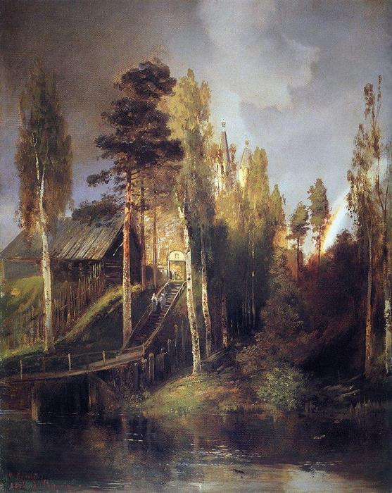 Monastery Gates — Алексей Саврасов