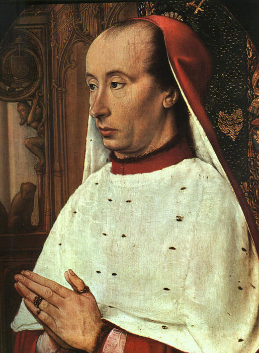 Portrait Of Charles Ii Of Bourbon — Jean Hey