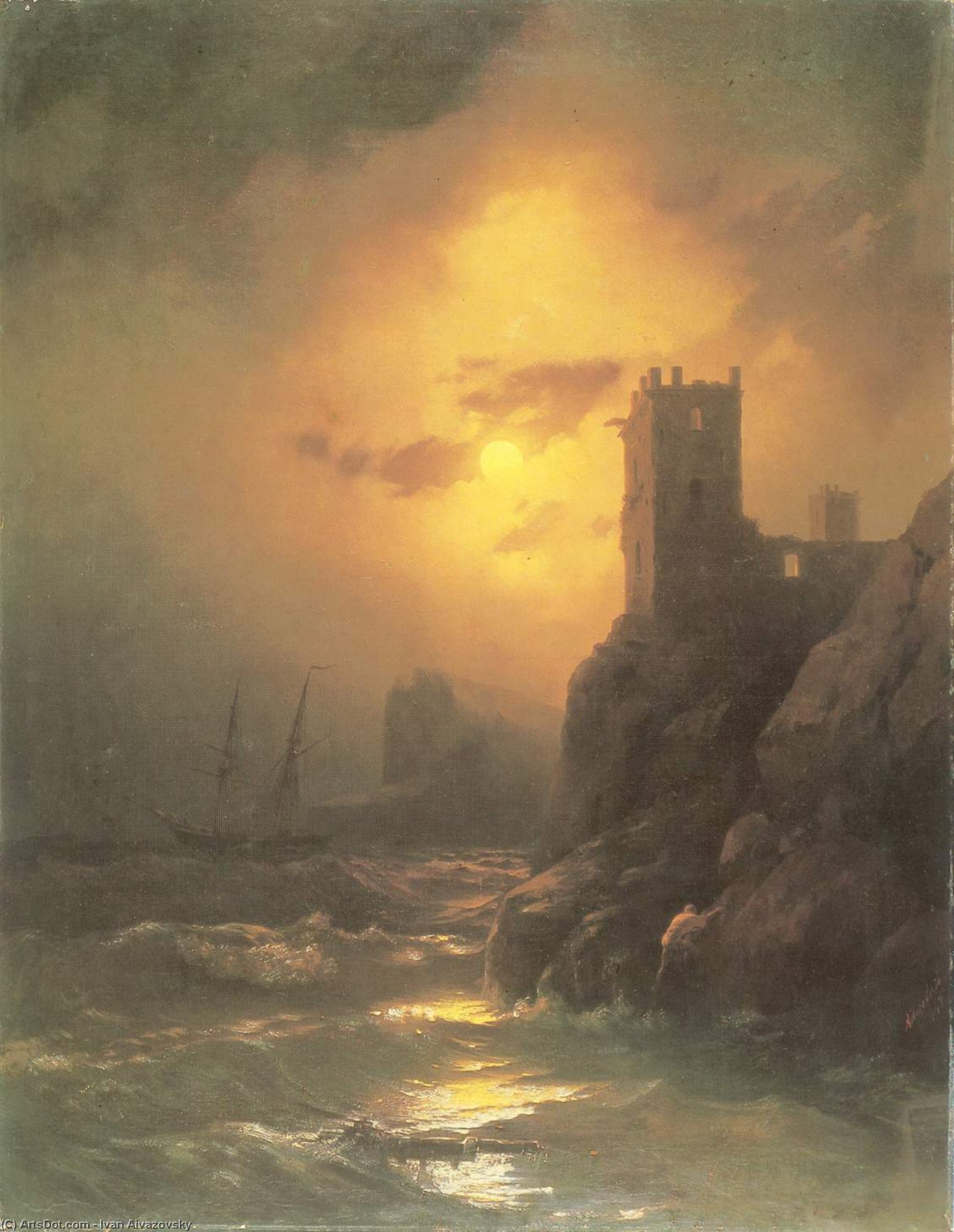 Tower. Shipwreck. — アイヴァゾフスキー