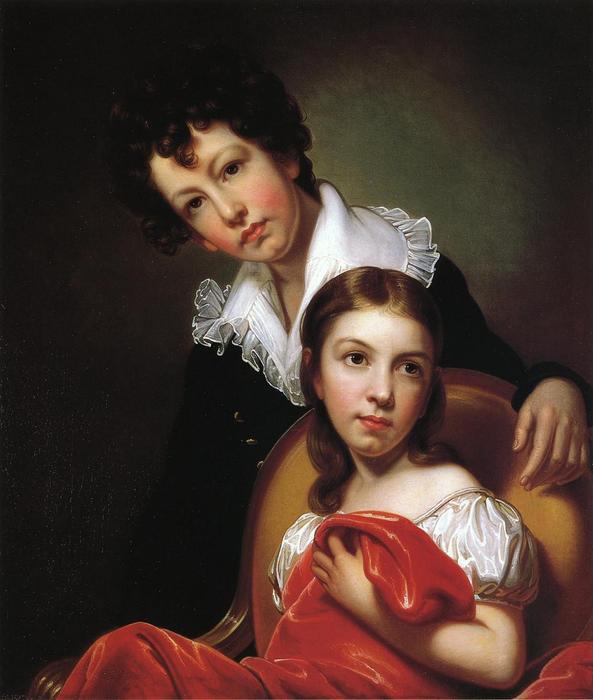 Michael Angelo And Emma Clara Peale — Rembrandt Peale