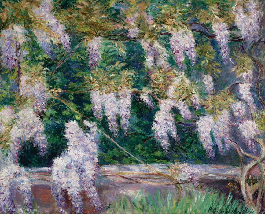 Wistarias At Giverny — Blanche Hoschedé-monet