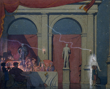 Tyltyl Turns The Diamond In The Palace Of Luxury — Frederick Cayley Robinson