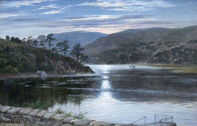 Penmaen Pool Near Dolgellau — William Henry Mander