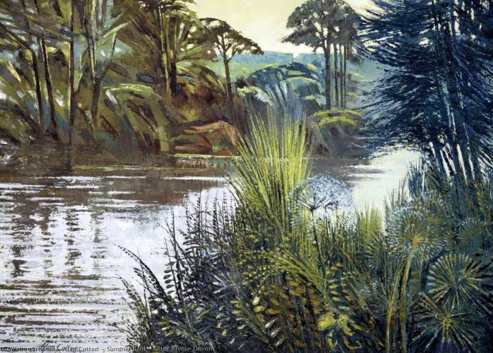 Summer Bank, Otter River, Devon — Alan Cotton