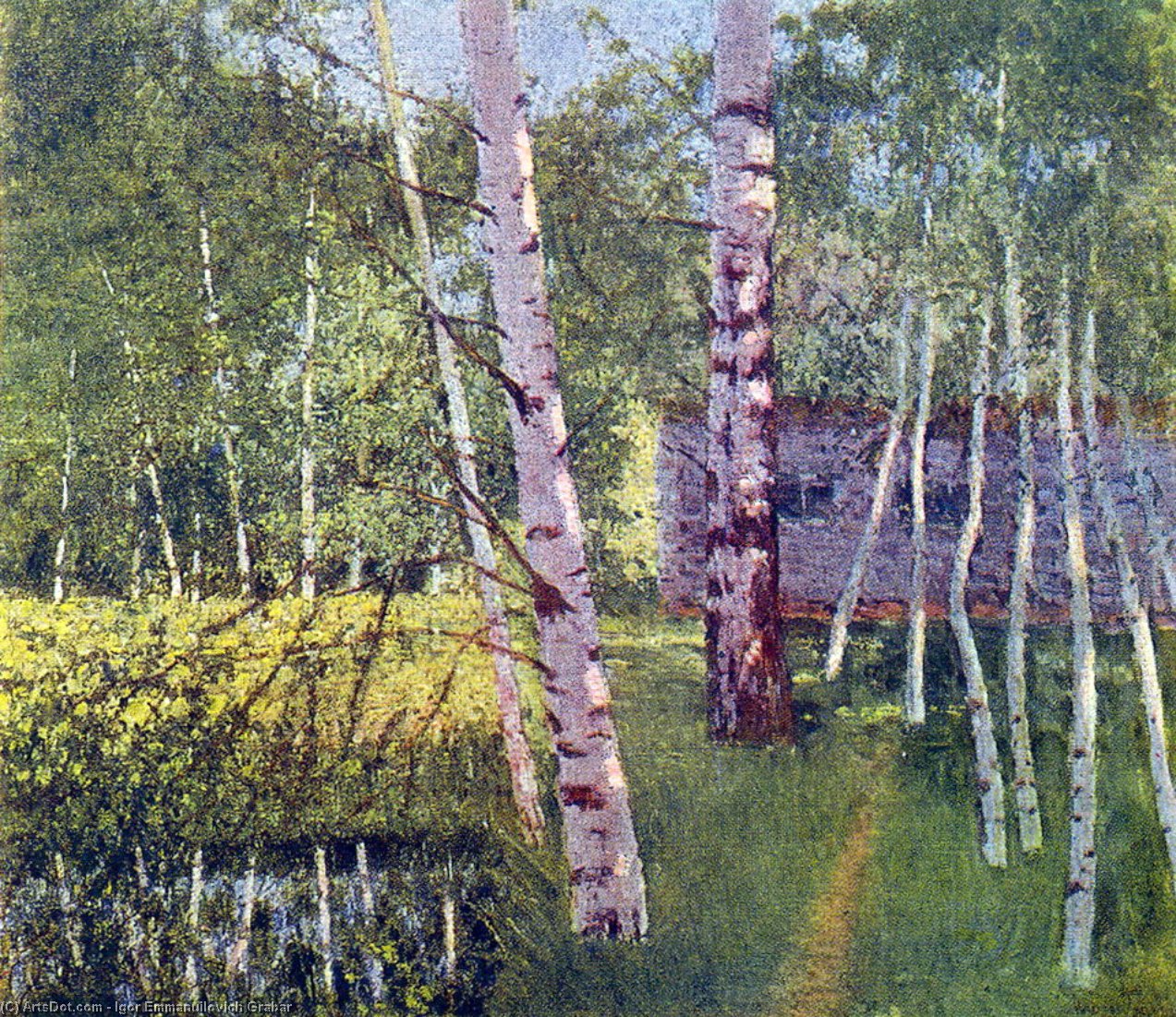 Birches In Summer — Igor Emmanuilovich Grabar
