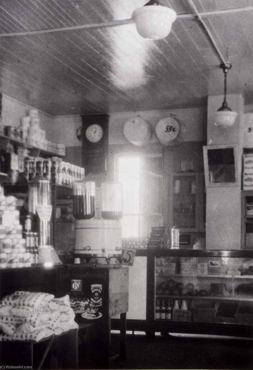 Stiglich Grocery, 2728 Avenue Q. Interior, 1932, From The Corner Stores Of Galveston, Galveston County Cultural Arts Council — Betty Tichich