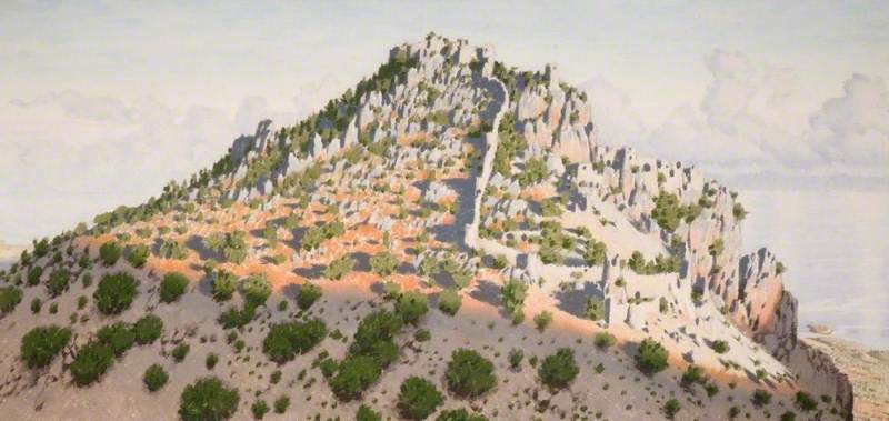 The Castle Of St Hilarion, Cyprus, Early Morning — Keith Henderson