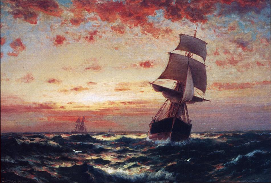 Ships At Sea — エドワード・モラン