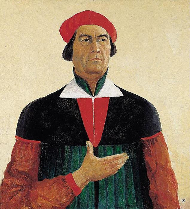 Self-portrait — Kazimir Malevich