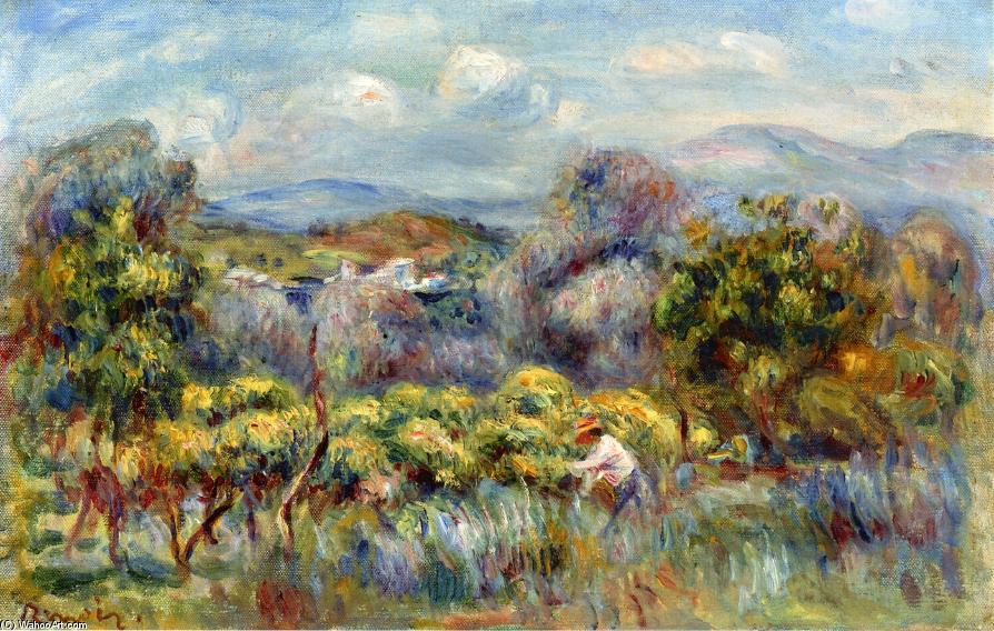Orange Trees — Pierre-auguste Renoir