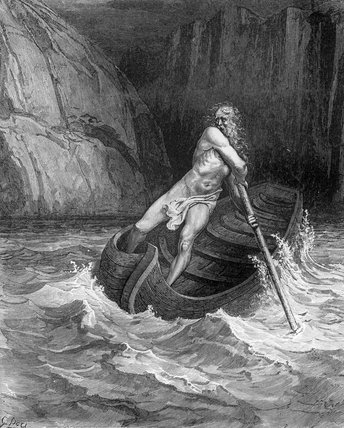 Charon, The Ferryman Of Hell — Paul Gustave Doré