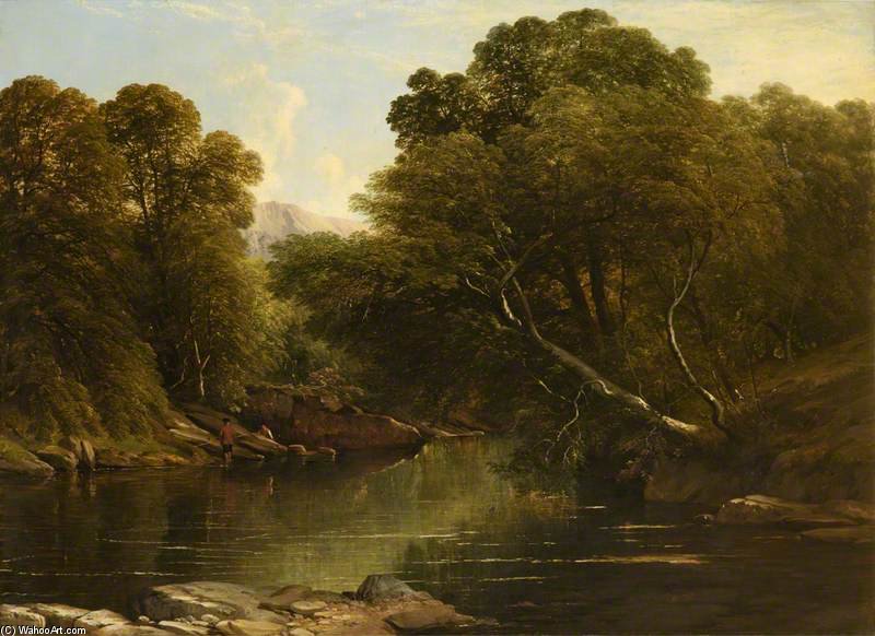 On The Lochy, Near Killin — Фредерик Ричард Ли
