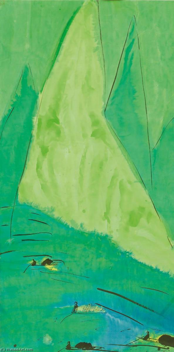 Landscape — Walasse Ting