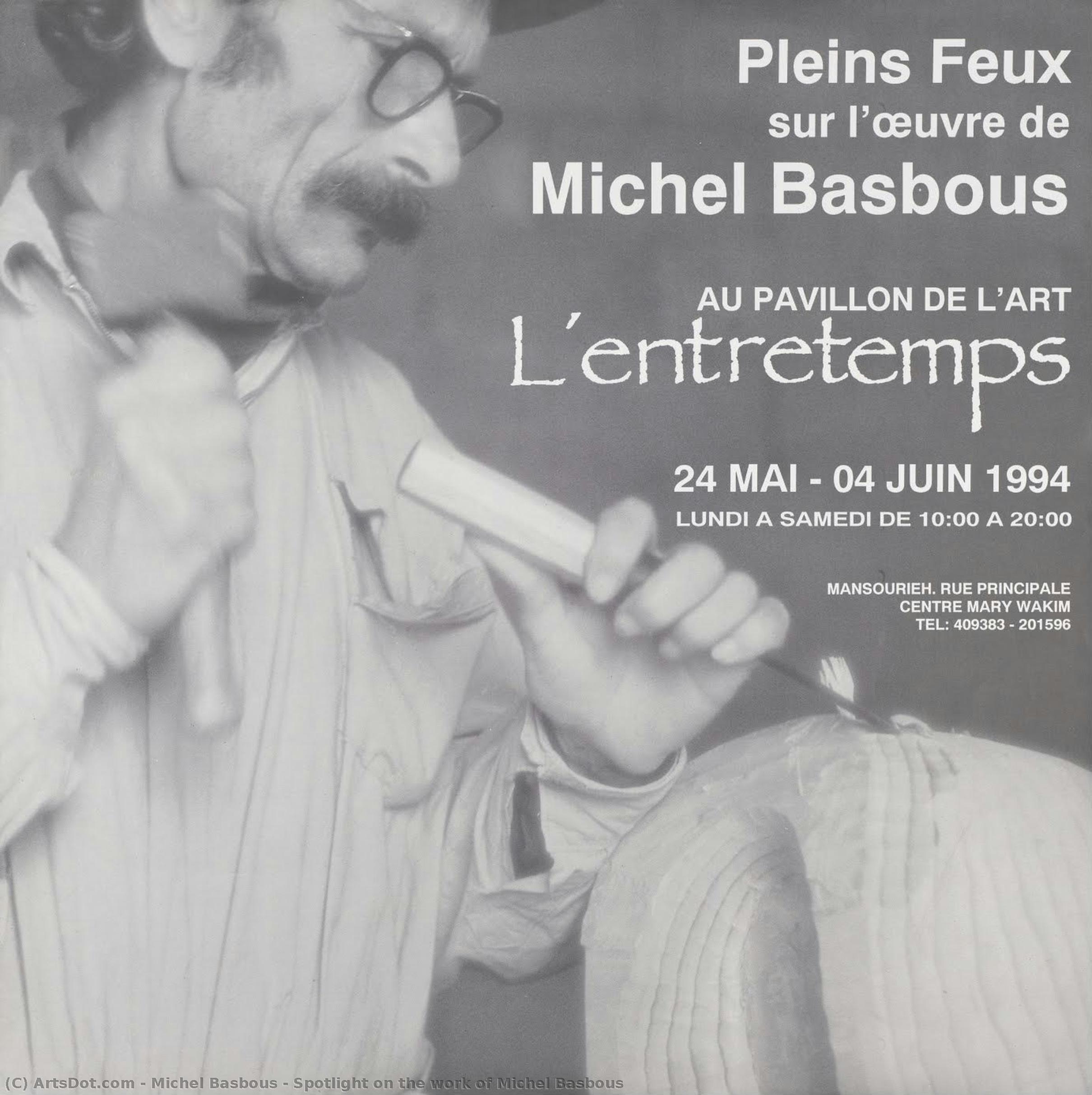 Spotlight On The Work Of Michel Basbous — Michel Basbous