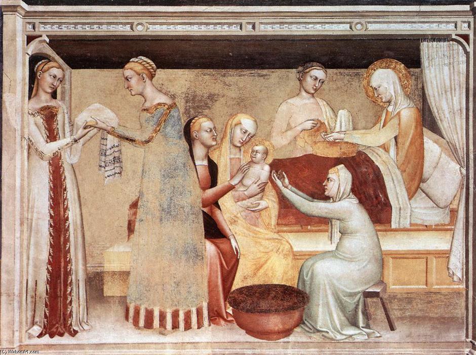 The Birth Of The Virgin — Giovanni Da Milano