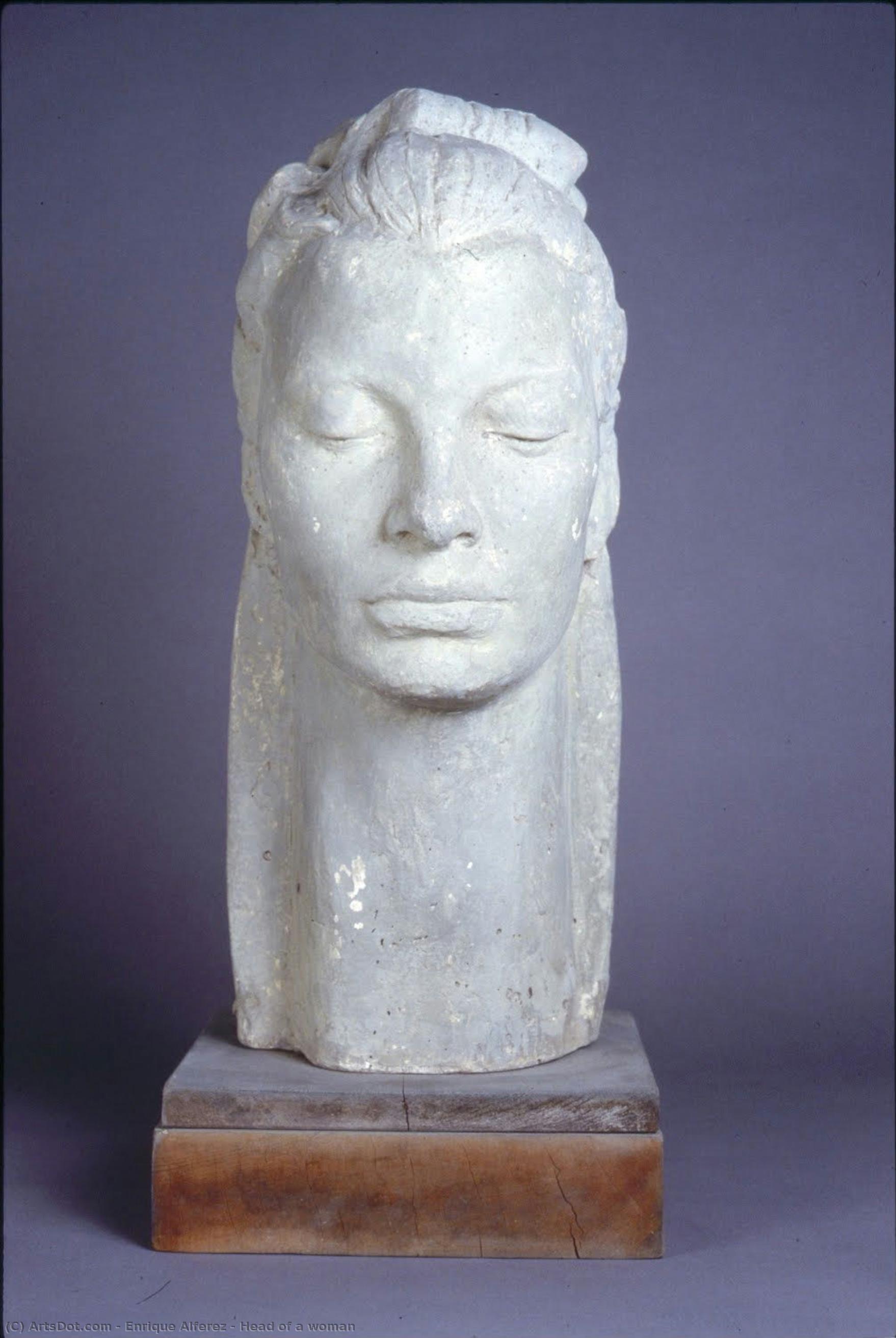 Head Of A Woman — Enrique Alferez