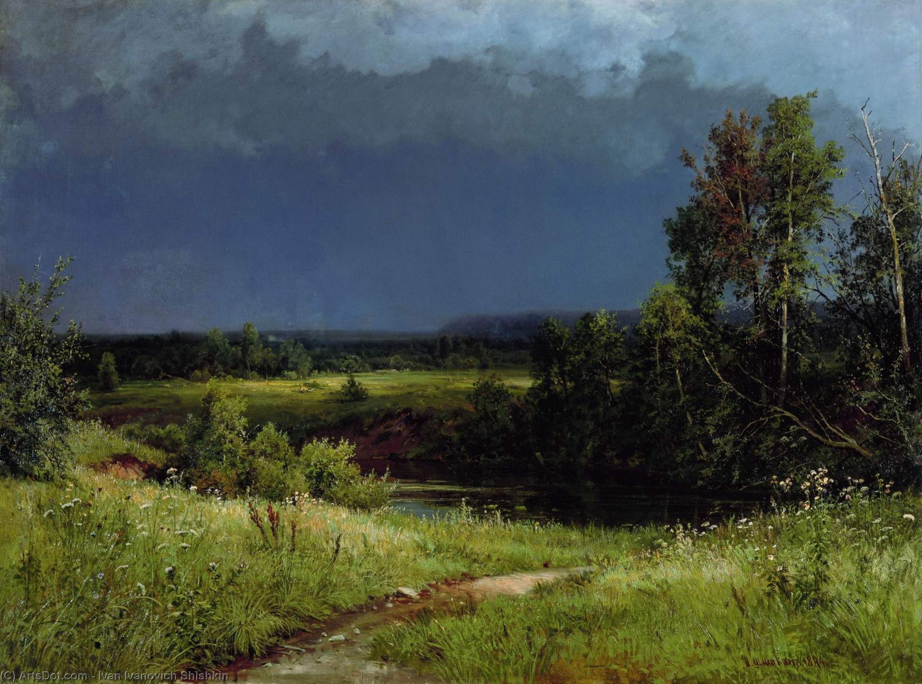 Gathering Storm — Ivan Ivanovich Shishkin