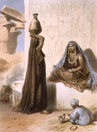 Women Of Middle Egypt — Émile Prisse D'avennes