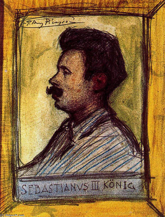 Portrait Of Sebastia Junyer-vidal — Pablo Picasso