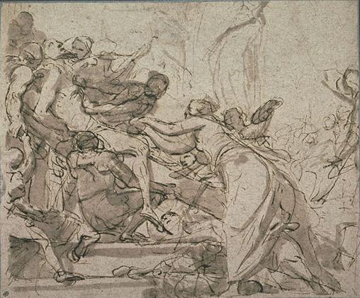 Jesus Descending The Cross — Sebastiano Ricci