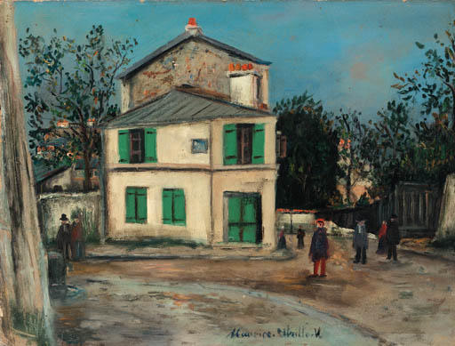 The Pink House In Montmartre — Maurice Utrillo