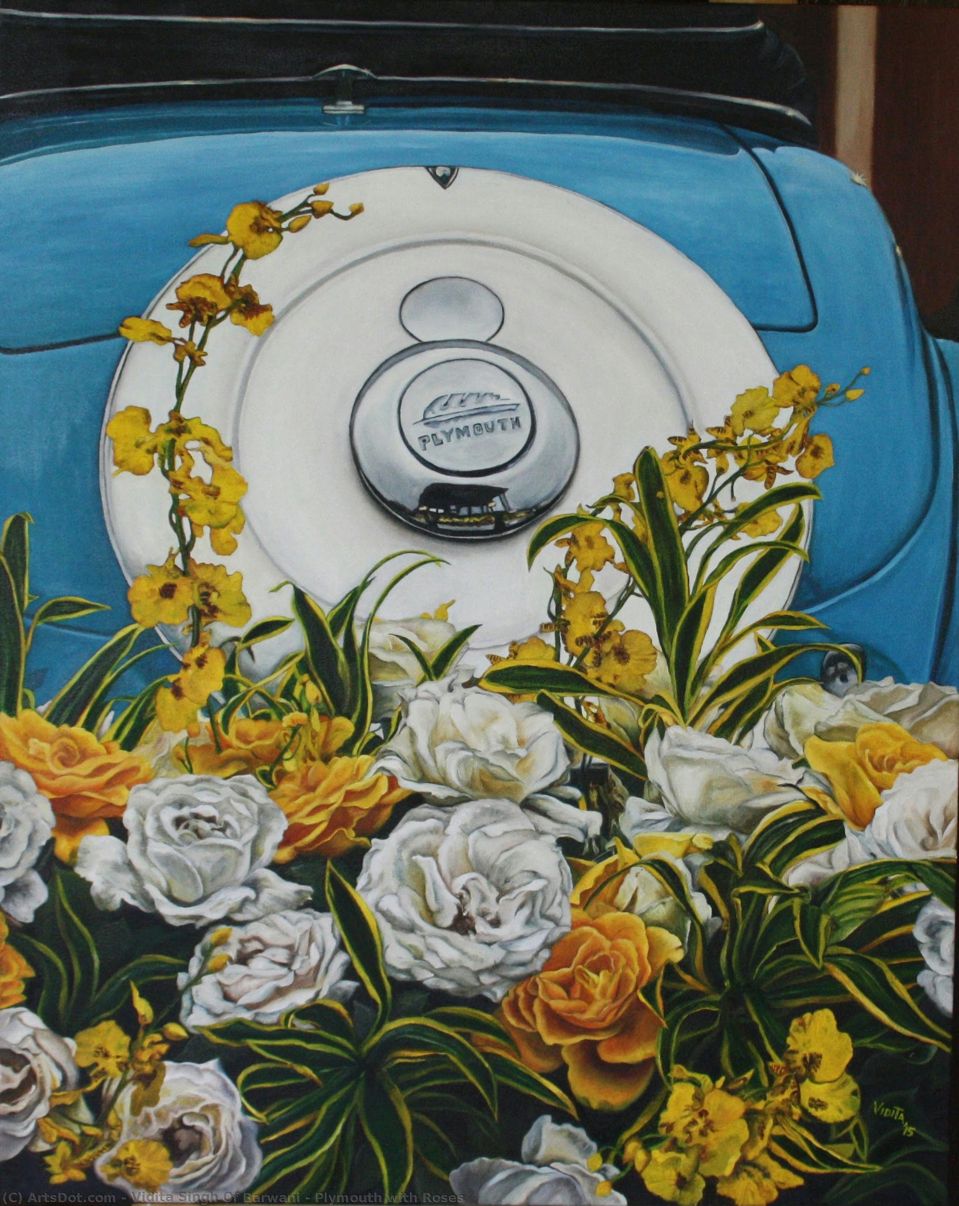 Plymouth With Roses — Vidita Singh Of Barwani