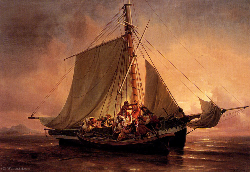 Arab Pirate Attack — Niels Simonsen