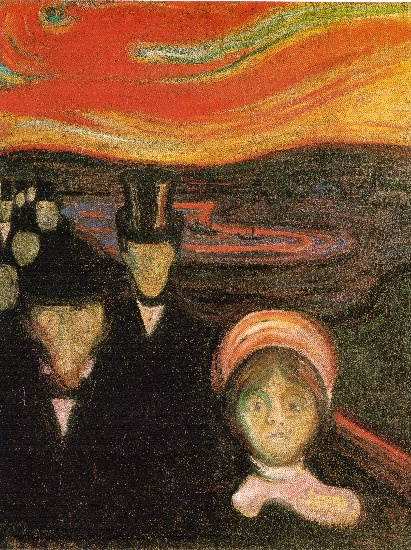 Anxiety — Едвард Мунх