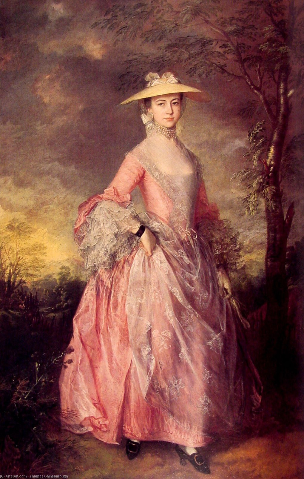 Mary, Countess Of Howe — Thomas Gainsborough