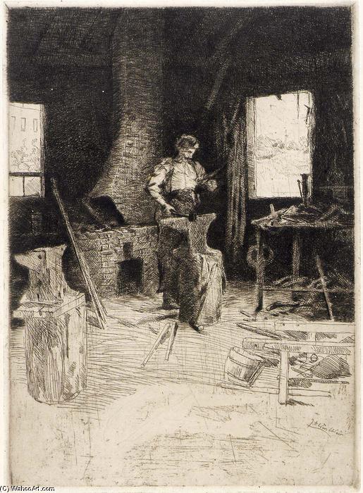 The Blacksmith's Shop — Џулијан Алден Веир