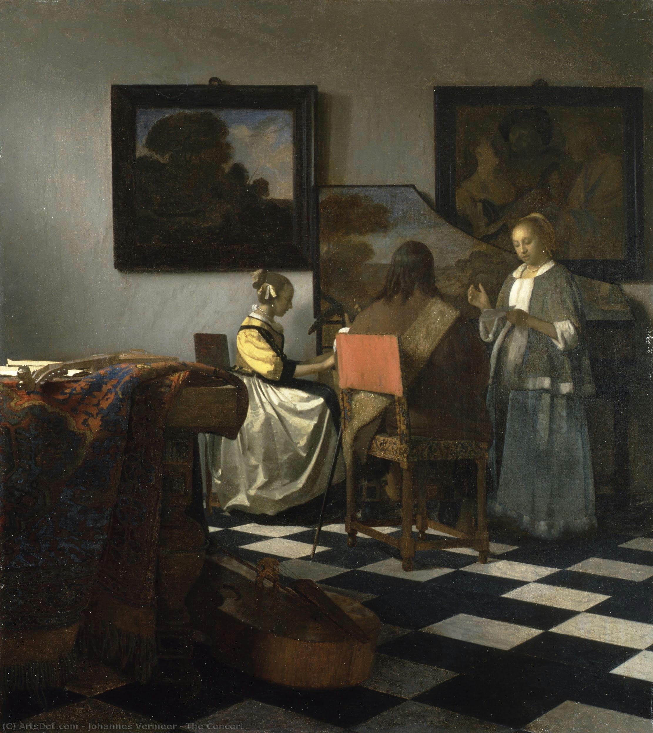 The Concert — Јоханес Вермеер