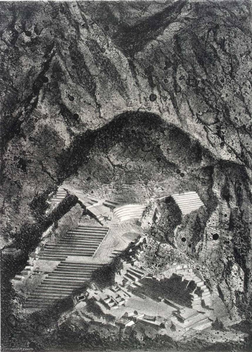 Inca Sanctuary — Louis Lozowick