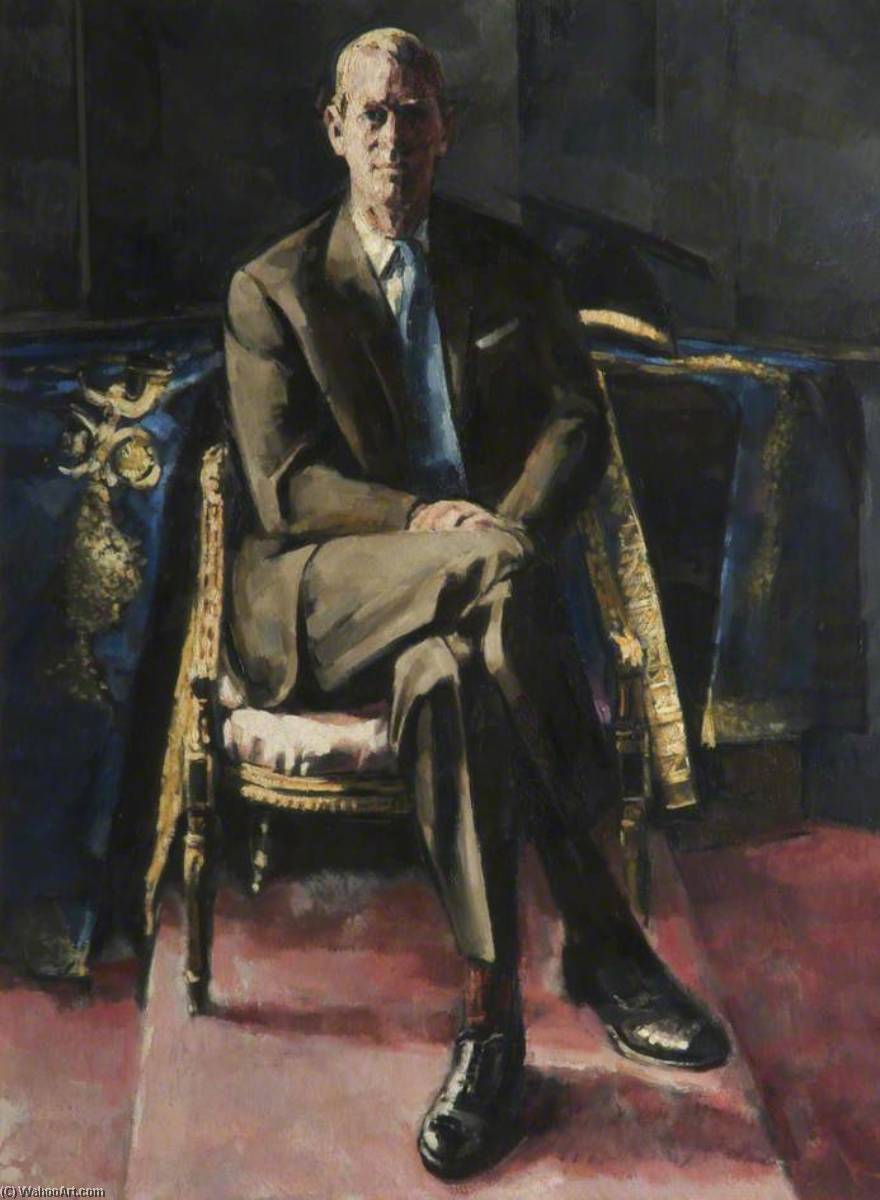 Hrh Prince Philip (b.1921), Duke Of Edinburgh, First Chancellor Of The University Of Salford (1967–1990) — ハロルド・ライリー