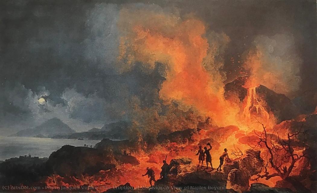 La Erupción Del Vesubio — Pierre Jacques Volaire