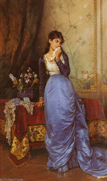 The Letter — Auguste Toulmouche