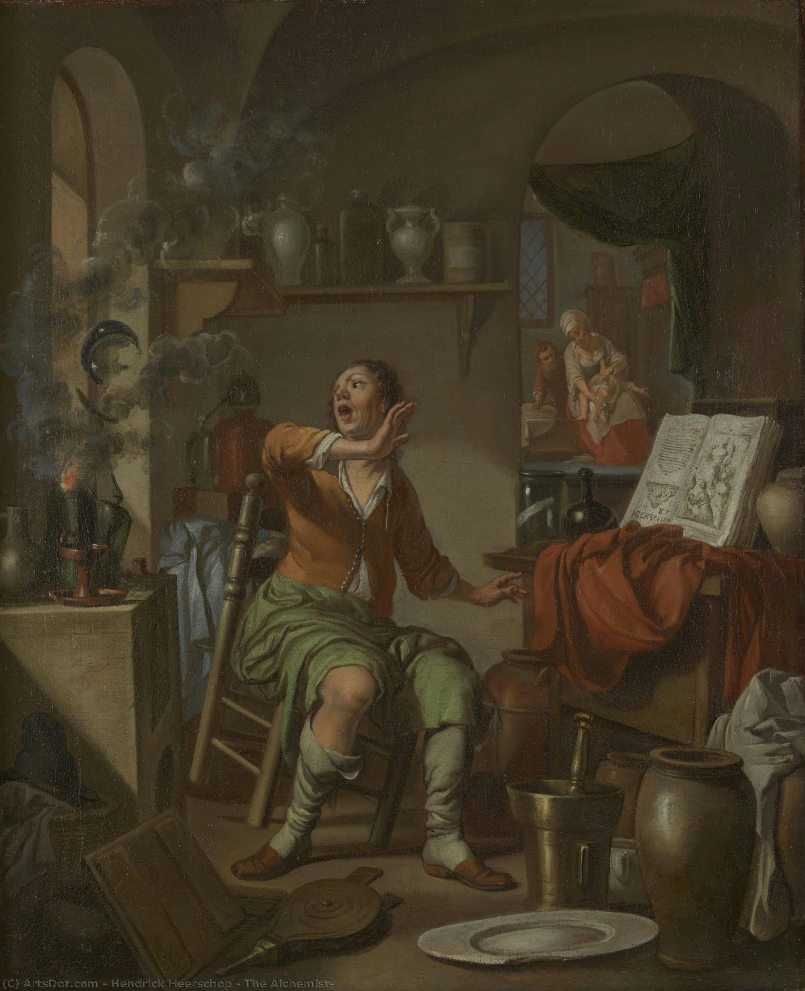 The Alchemist — Hendrick Heerschop