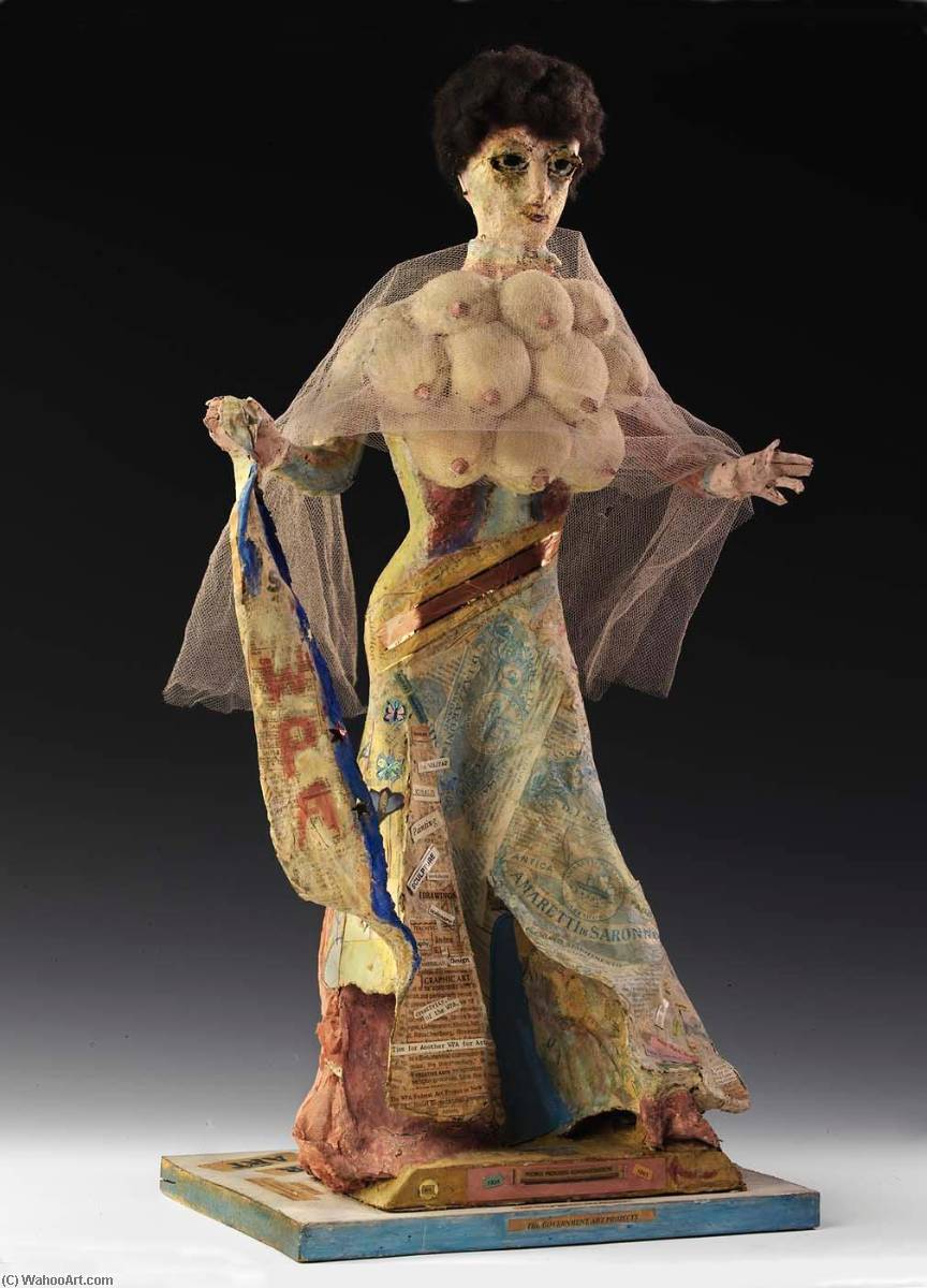 Homage To Audrey Mcmahon (goddess Of Fertility) — Eugenie Gershoy