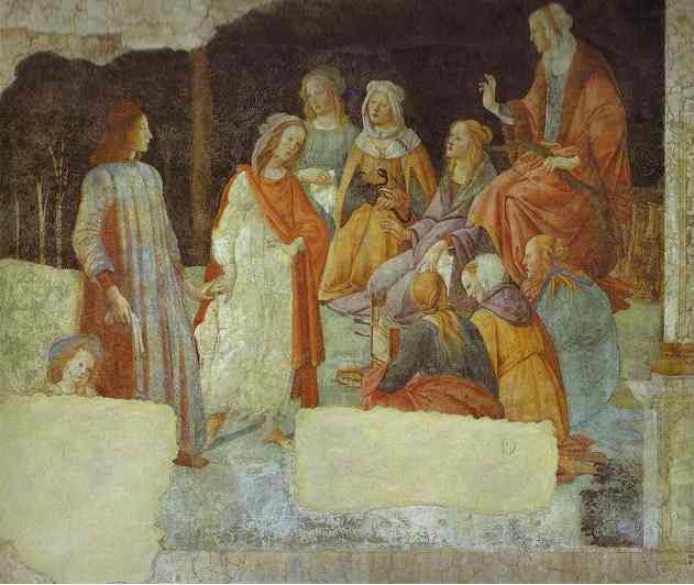 A Young Man Being Introduced To The Seven Liberal Arts — Sandro Botticelli
