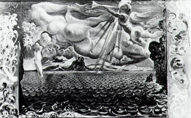 Diseño Para El Conjunto 'labyrinth', 1941 — Salvador Dalí