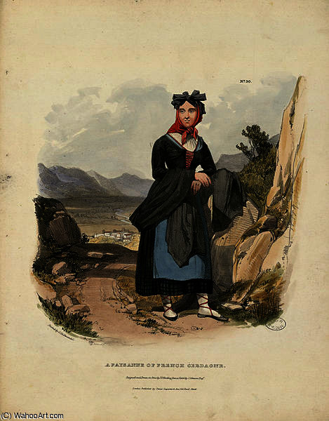 A Paysanne Of French Cerdagne — Charles Duffield Harding