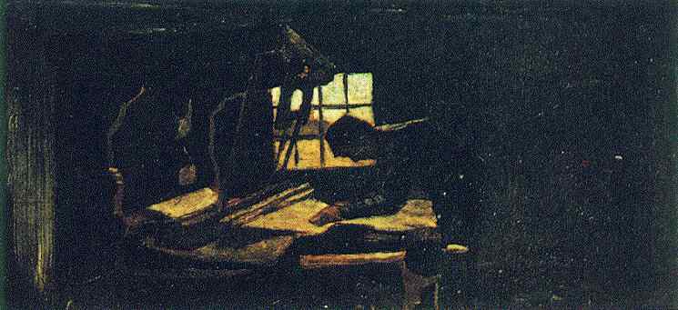 Weaver Arranging Threads 2 — Vincent Van Gog