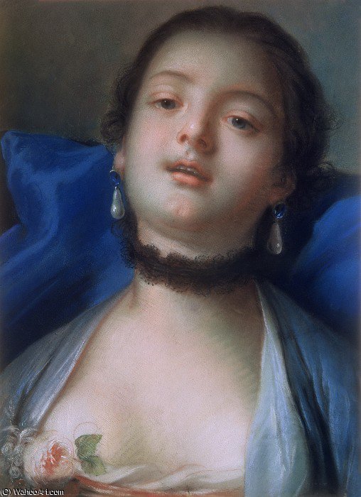 Portrait Of A Woman — François Boucher
