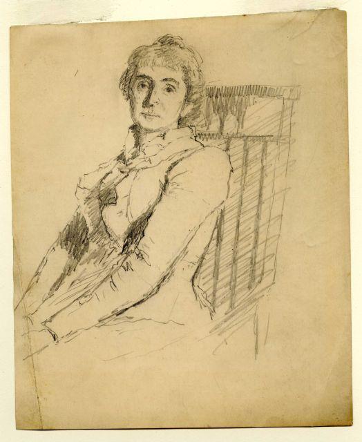 Portrait Of A Woman 2 — Theodore Clement Steele