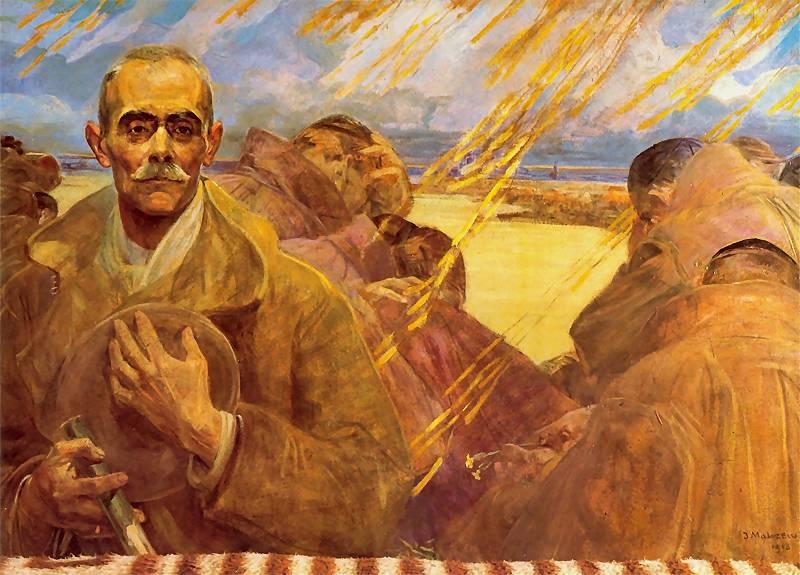 A Return To The Homeland, The Portrait Of Joseph Siberian Tislowitza — Jacek Malczewski